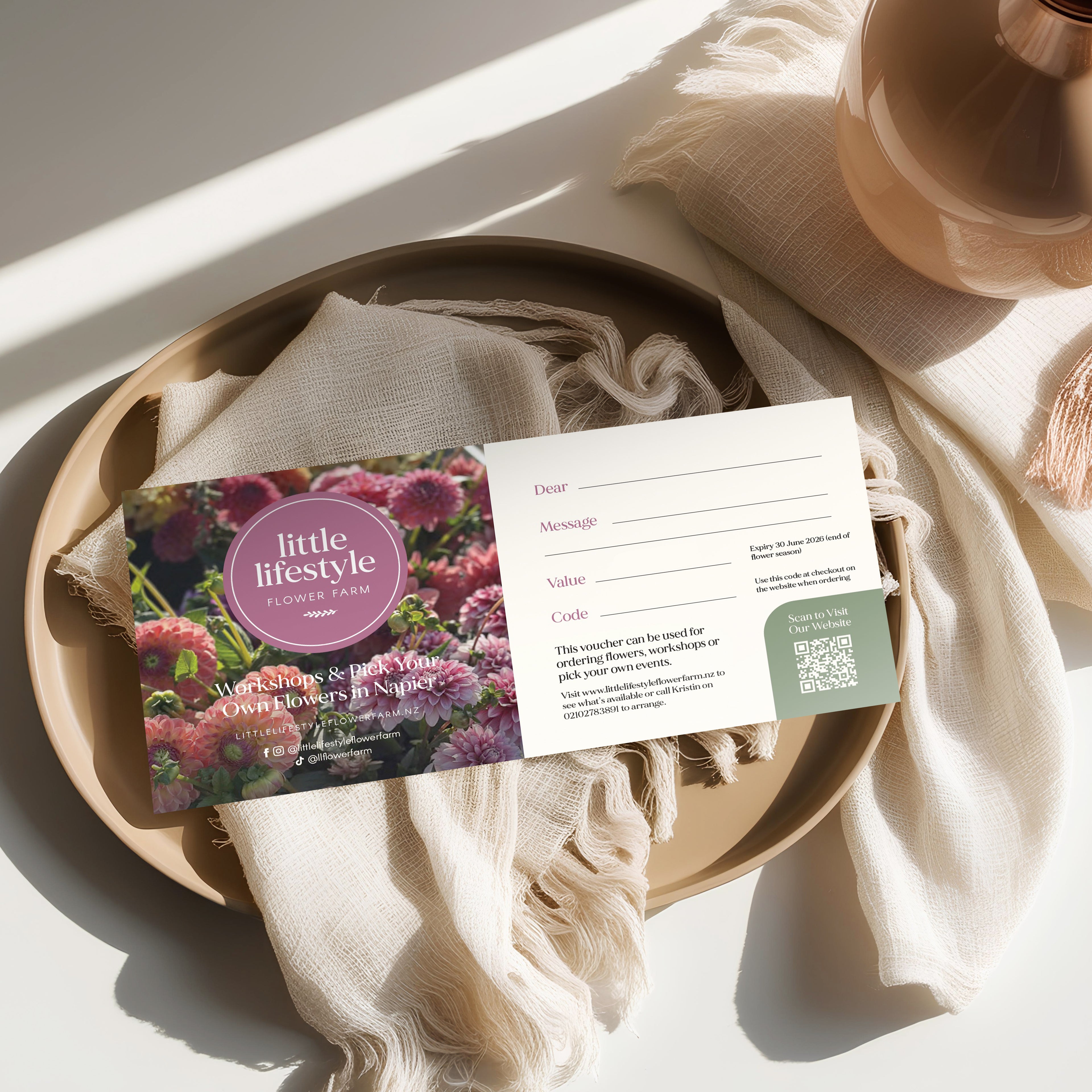Little Lifestyle Flower Farm Gift Card